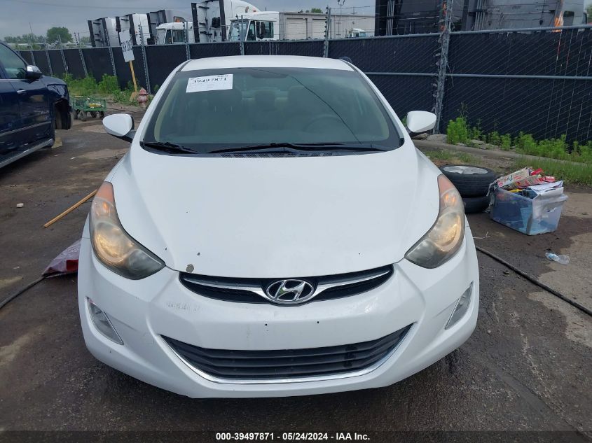 2012 Hyundai Elantra Gls VIN: 5NPDH4AEXCH064839 Lot: 39497871