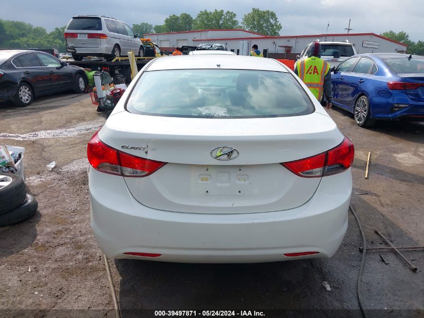 2012 Hyundai Elantra Gls VIN: 5NPDH4AEXCH064839 Lot: 39497871