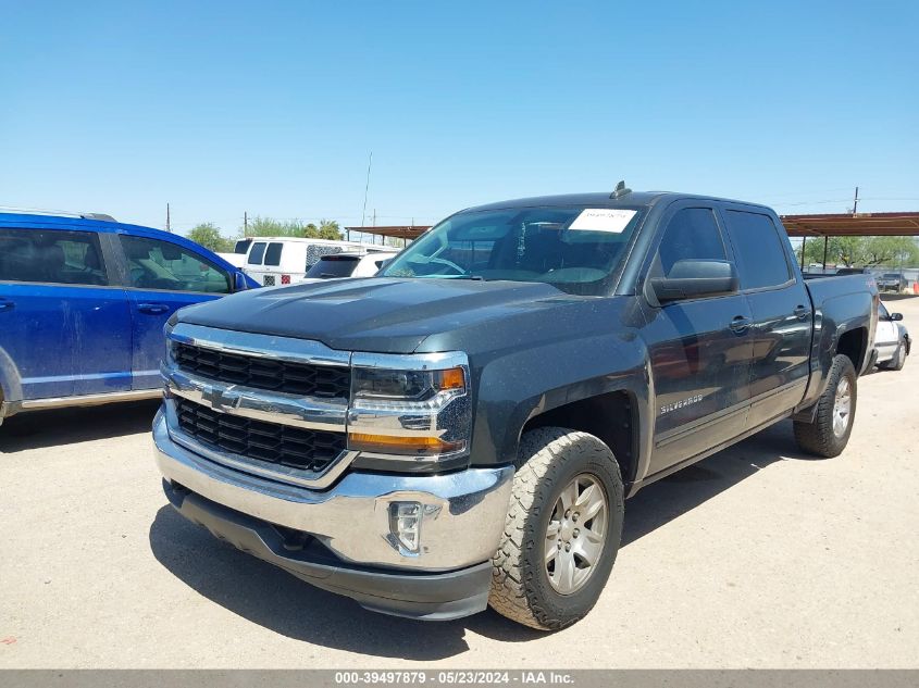 2018 Chevrolet Silverado 1500 1Lt VIN: 3GCUKREC5JG372482 Lot: 39497879