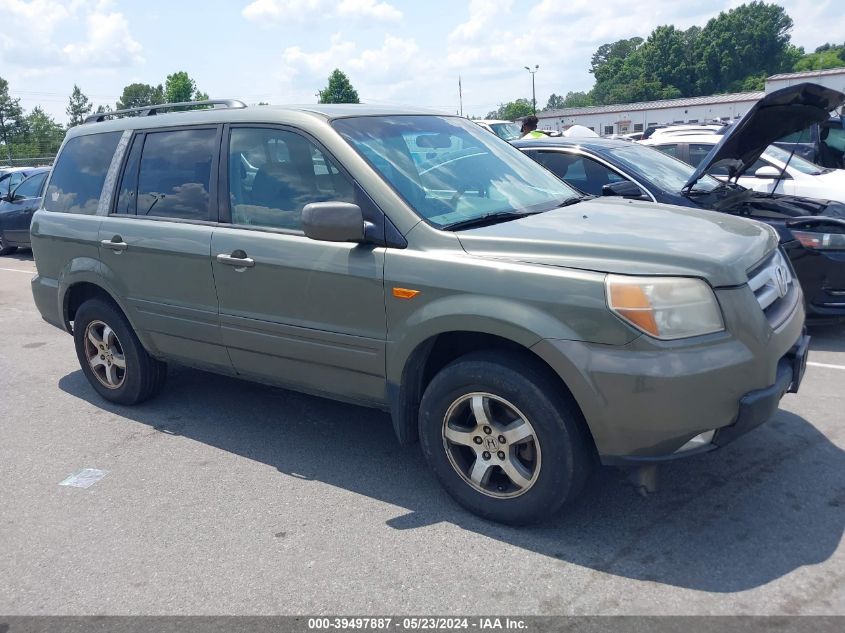 2007 Honda Pilot Ex VIN: 5FNYF28497B025043 Lot: 39497887