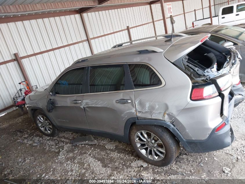 2019 Jeep Cherokee Latitude Plus Fwd VIN: 1C4PJLLB2KD262561 Lot: 39497894