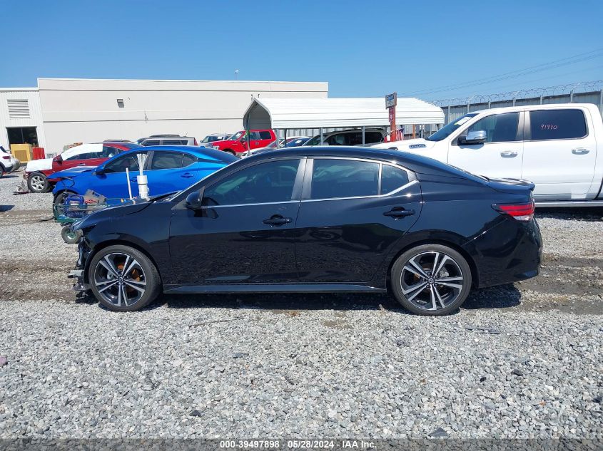 2022 Nissan Sentra Sr Xtronic Cvt VIN: 3N1AB8DV3NY309559 Lot: 39497898