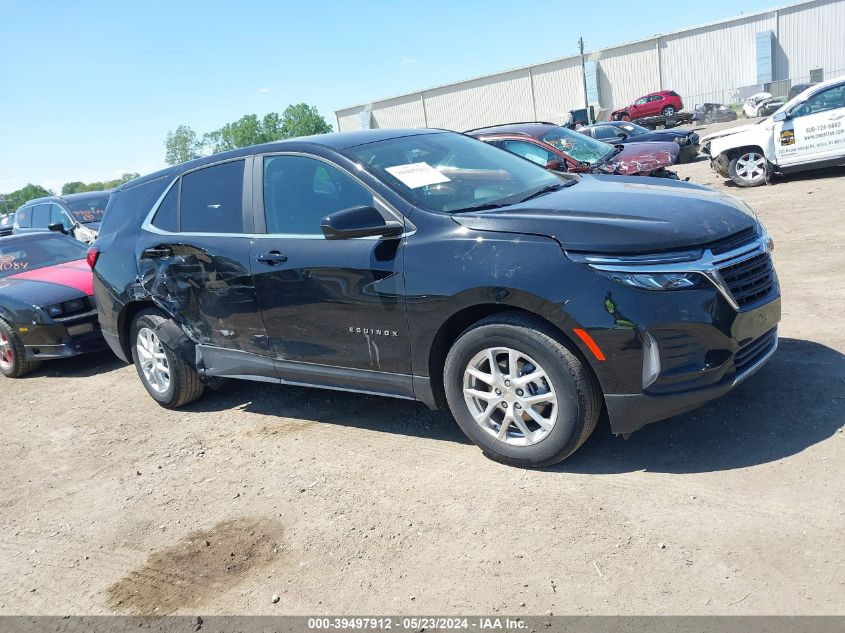 2022 Chevrolet Equinox Fwd Lt VIN: 3GNAXKEV5NL197295 Lot: 39497912