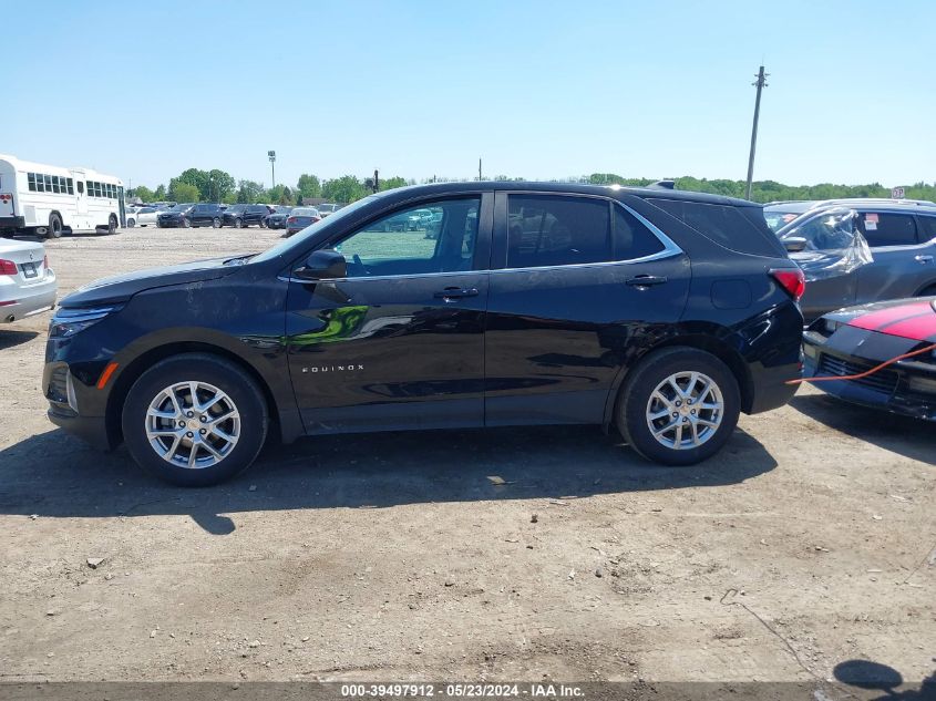 2022 CHEVROLET EQUINOX FWD LT - 3GNAXKEV5NL197295