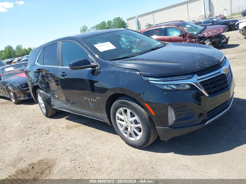 2022 Chevrolet Equinox Fwd Lt VIN: 3GNAXKEV5NL197295 Lot: 39497912