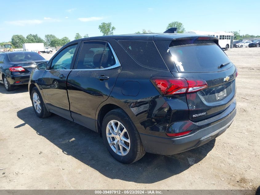 2022 Chevrolet Equinox Fwd Lt VIN: 3GNAXKEV5NL197295 Lot: 39497912