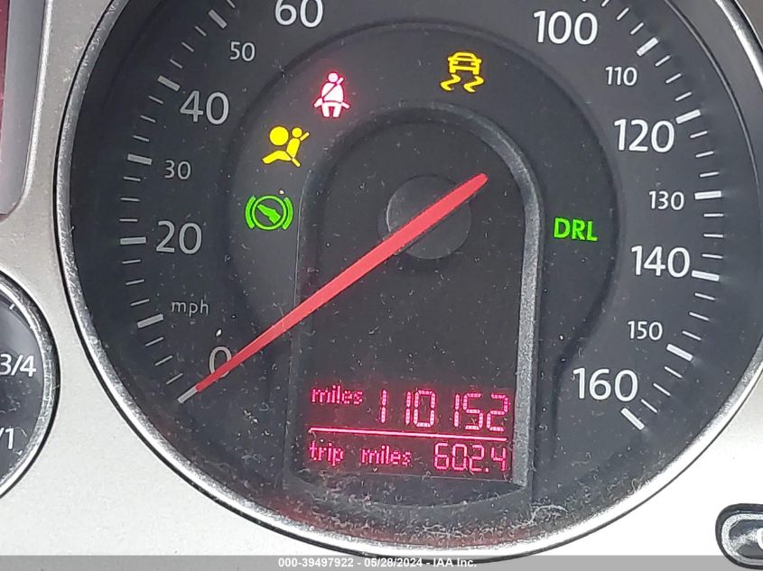 2008 Volkswagen Passat Komfort VIN: WVWAK73C88P084424 Lot: 39497922