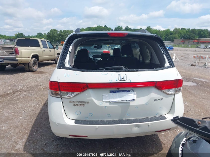 2015 Honda Odyssey Touring/Touring Elite VIN: 5FNRL5H97FB059250 Lot: 39497923