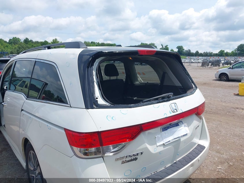 2015 Honda Odyssey Touring/Touring Elite VIN: 5FNRL5H97FB059250 Lot: 39497923