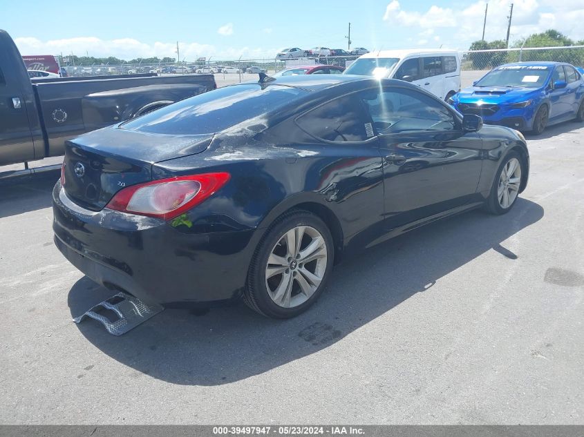 2010 Hyundai Genesis 2.0T Premium VIN: KMHHT6KD2AU004277 Lot: 39497947