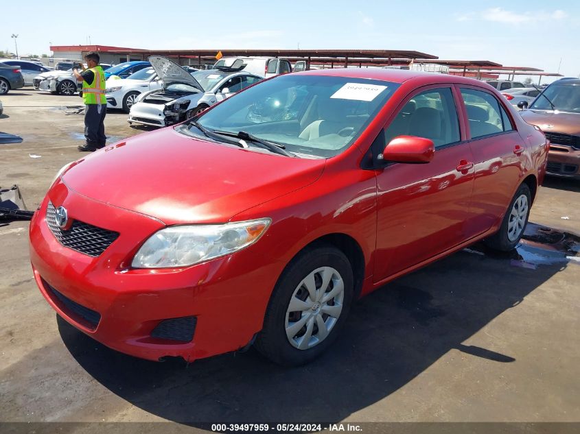 2010 Toyota Corolla Le VIN: JTDBU4EE8AJ075615 Lot: 39497959