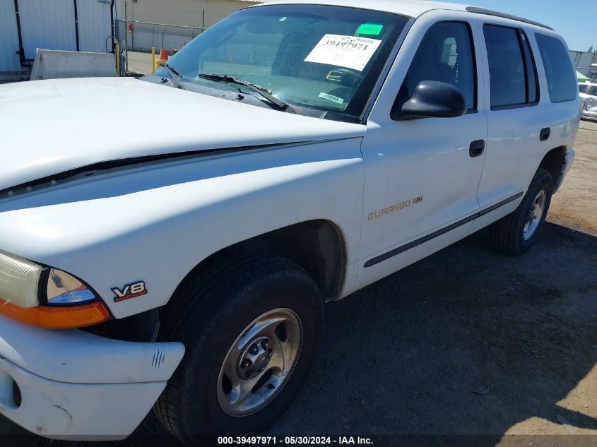 1999 Dodge Durango VIN: 1B4HS28Y0XF666444 Lot: 39497971