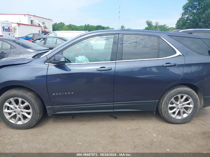 2018 Chevrolet Equinox Lt VIN: 3GNAXSEV1JS579551 Lot: 39497972