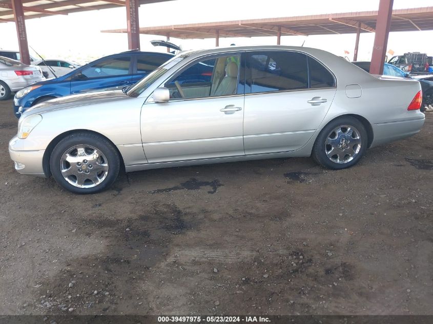 2003 Lexus Ls 430 VIN: JTHBN30FX30102506 Lot: 39497975