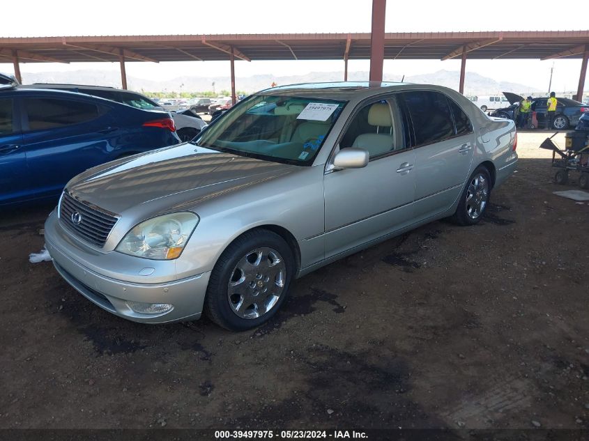 2003 Lexus Ls 430 VIN: JTHBN30FX30102506 Lot: 39497975