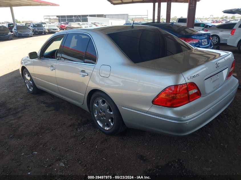 2003 Lexus Ls 430 VIN: JTHBN30FX30102506 Lot: 39497975