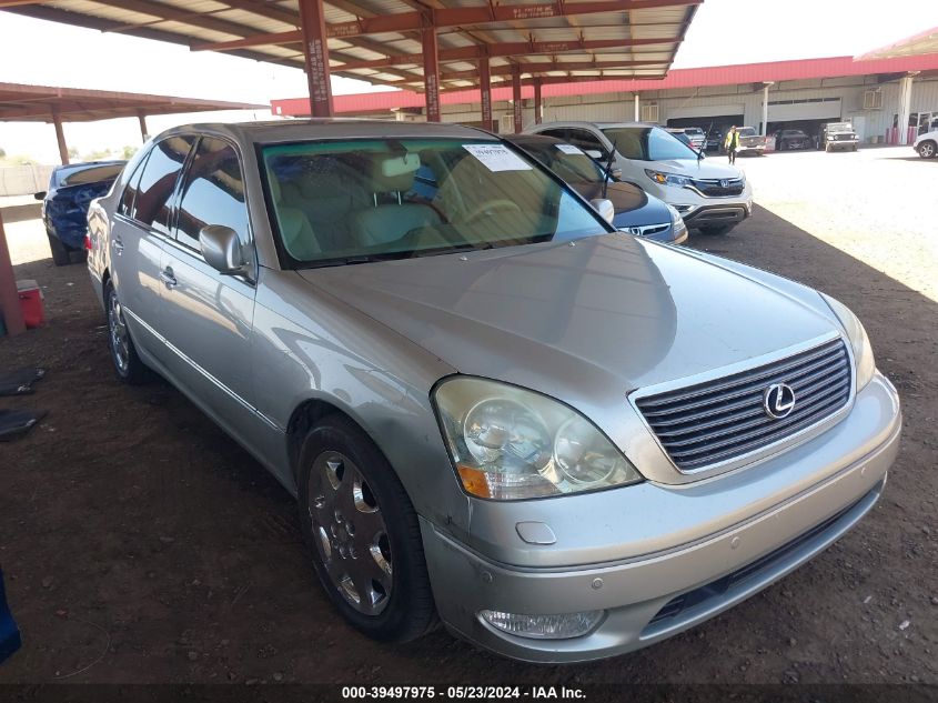 2003 Lexus Ls 430 VIN: JTHBN30FX30102506 Lot: 39497975