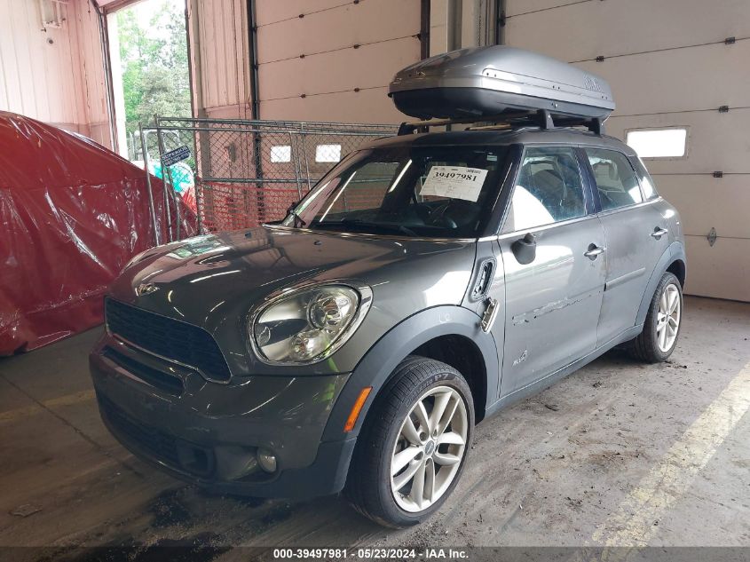 2013 Mini Countryman Cooper S VIN: WMWZC5C56DWP34225 Lot: 39497981