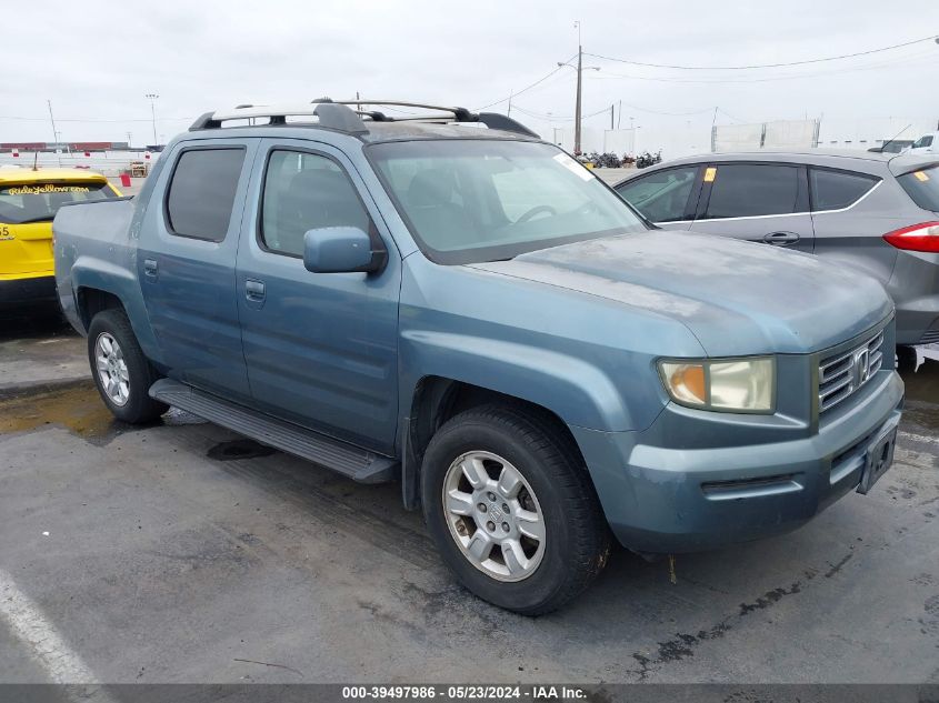 2006 Honda Ridgeline Rts VIN: 2HJYK16496H532960 Lot: 39497986