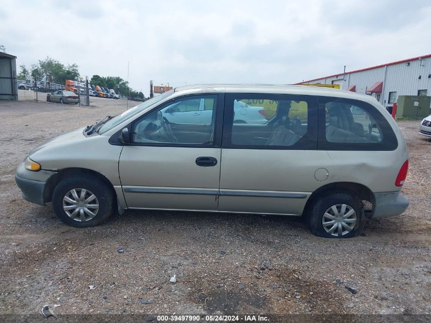 2000 Chrysler Voyager VIN: 2C4FJ25B3YR763144 Lot: 39497990