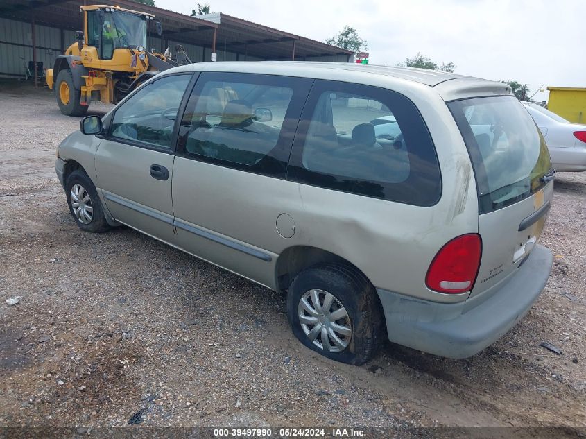 2000 Chrysler Voyager VIN: 2C4FJ25B3YR763144 Lot: 39497990