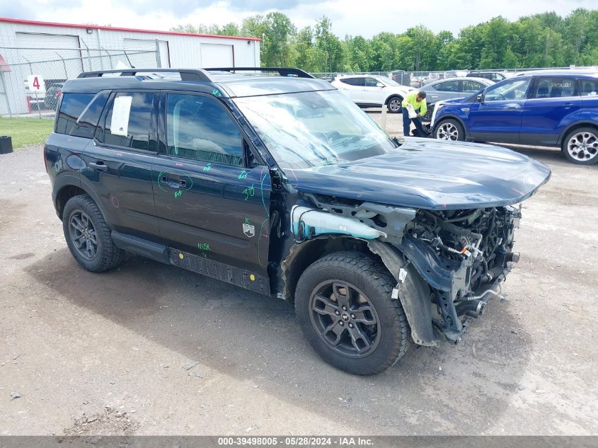 2021 Ford Bronco Sport Big Bend VIN: 3FMCR9B6XMRA64931 Lot: 39498005