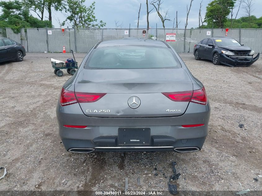 W1K5J4HB5NN258028 2022 Mercedes-Benz Cla 250 Coupe 4Matic