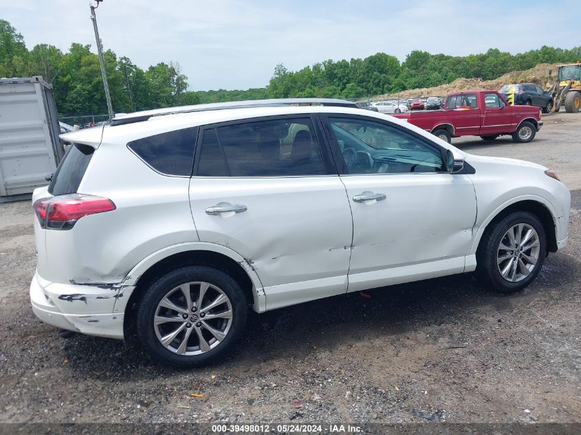 2017 Toyota Rav4 Platinum VIN: 2T3DFREV5HW597307 Lot: 39498012