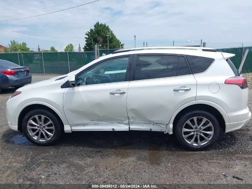 2017 Toyota Rav4 Platinum VIN: 2T3DFREV5HW597307 Lot: 39498012