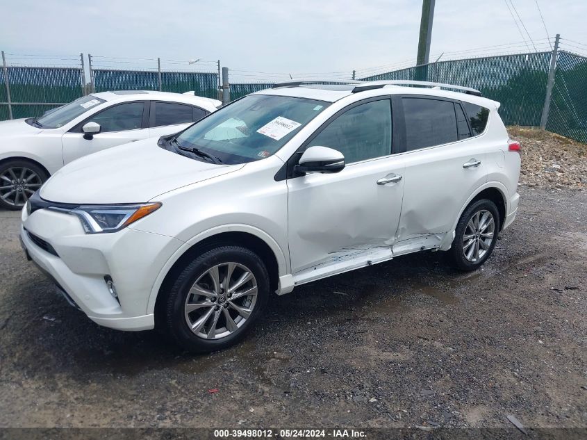 2017 Toyota Rav4 Platinum VIN: 2T3DFREV5HW597307 Lot: 39498012