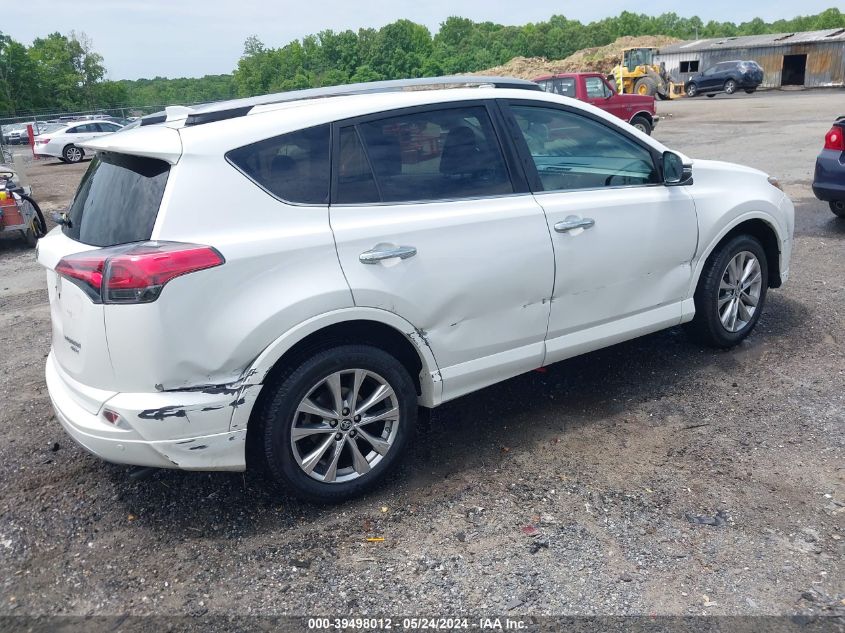 2017 Toyota Rav4 Platinum VIN: 2T3DFREV5HW597307 Lot: 39498012