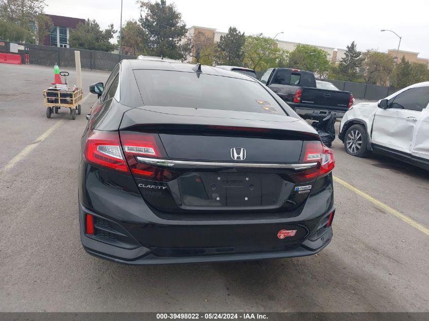 2018 Honda Clarity Plug-In Hybrid Touring VIN: JHMZC5F30JC014928 Lot: 39498022