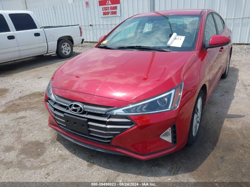 2020 Hyundai Elantra Sel VIN: 5NPD84LF2LH534609 Lot: 39498023