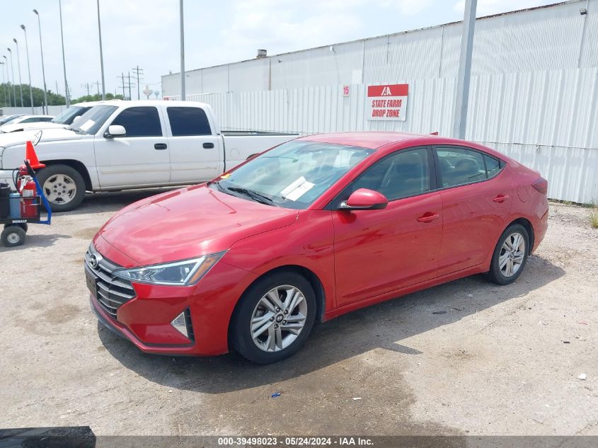 2020 Hyundai Elantra Sel VIN: 5NPD84LF2LH534609 Lot: 39498023