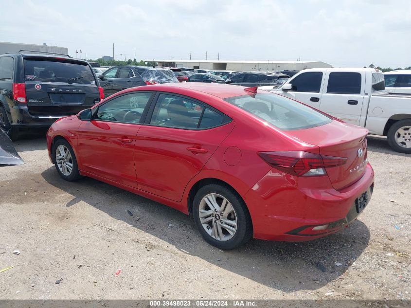 2020 Hyundai Elantra Sel VIN: 5NPD84LF2LH534609 Lot: 39498023