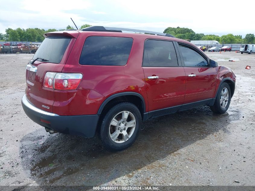 2011 GMC Acadia Sle VIN: 1GKKVPED9BJ177825 Lot: 39498031