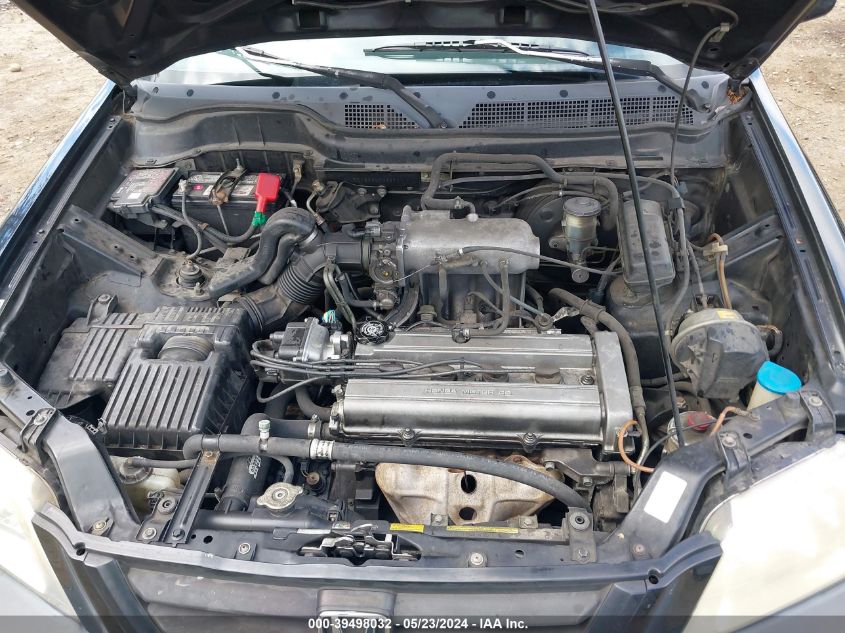 1998 Honda Cr-V Ex VIN: JHLRD1866WC032911 Lot: 39498032