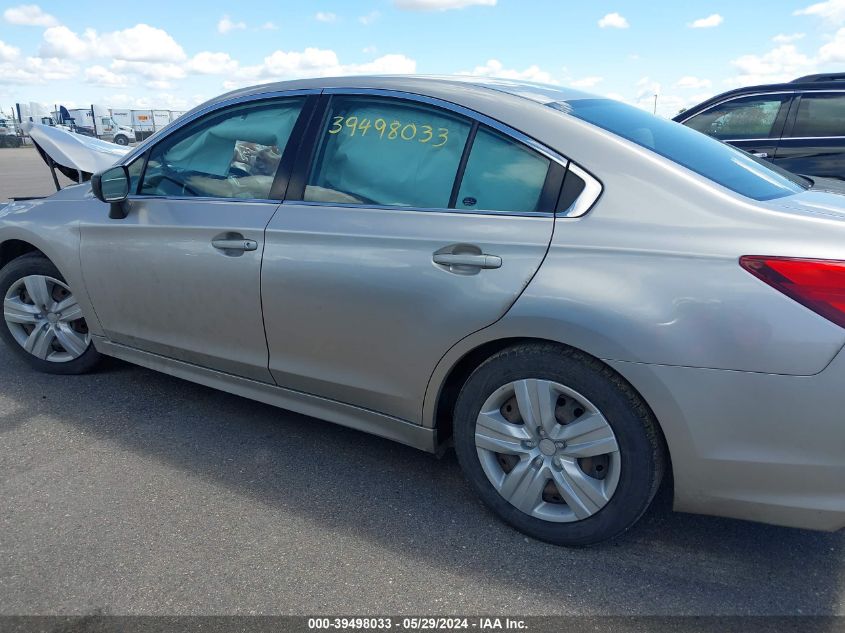 2018 Subaru Legacy 2.5I VIN: 4S3BNAA63J3020567 Lot: 39498033