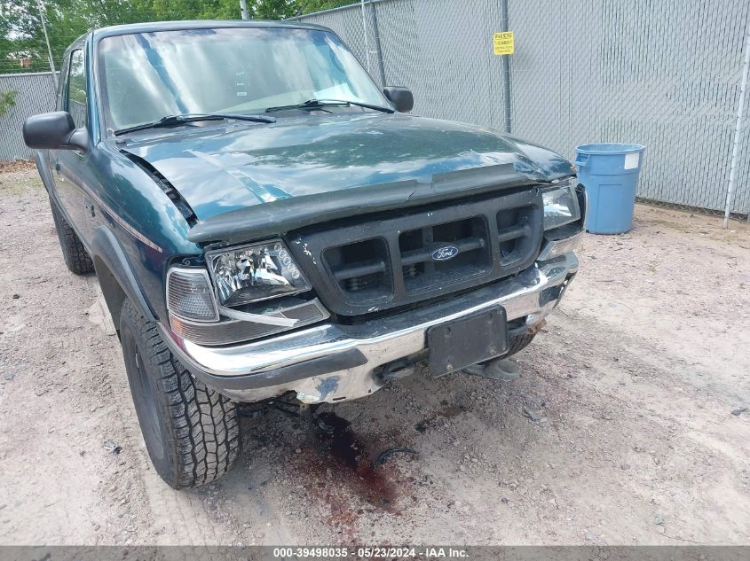 1998 Ford Ranger Splash/Xl/Xlt VIN: 1FTZR15XXWPA85616 Lot: 39498035