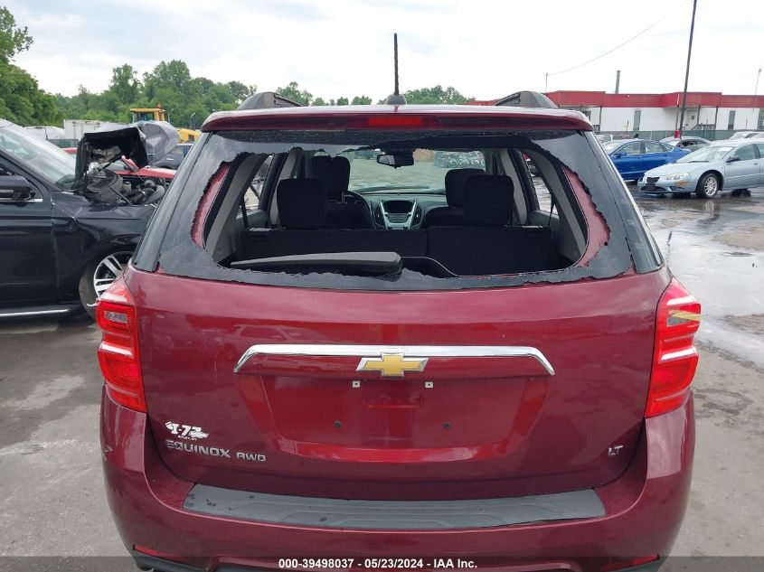 2017 Chevrolet Equinox Lt VIN: 2GNFLFE36H6154567 Lot: 39498037