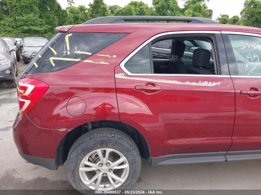 2017 Chevrolet Equinox Lt VIN: 2GNFLFE36H6154567 Lot: 39498037