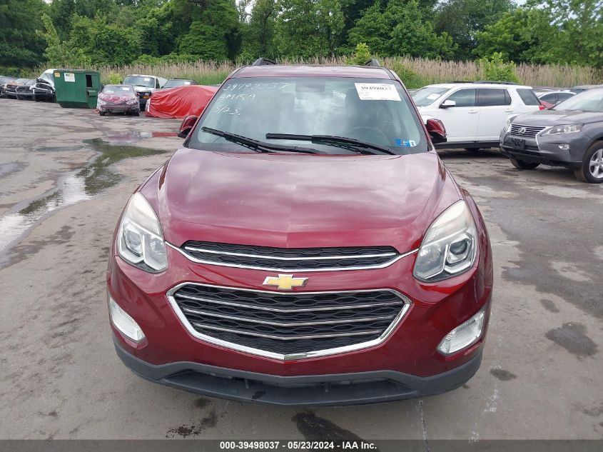 2017 Chevrolet Equinox Lt VIN: 2GNFLFE36H6154567 Lot: 39498037