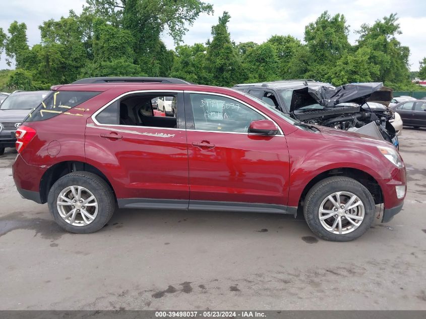 2017 Chevrolet Equinox Lt VIN: 2GNFLFE36H6154567 Lot: 39498037