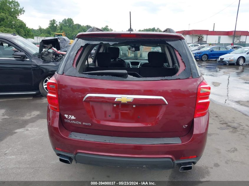 2017 Chevrolet Equinox Lt VIN: 2GNFLFE36H6154567 Lot: 39498037