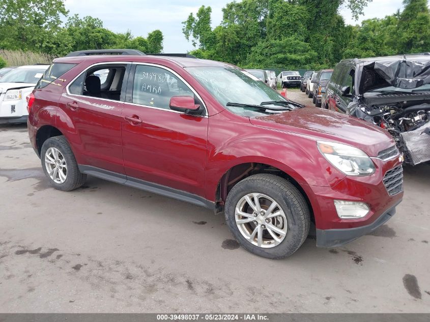 2017 Chevrolet Equinox Lt VIN: 2GNFLFE36H6154567 Lot: 39498037