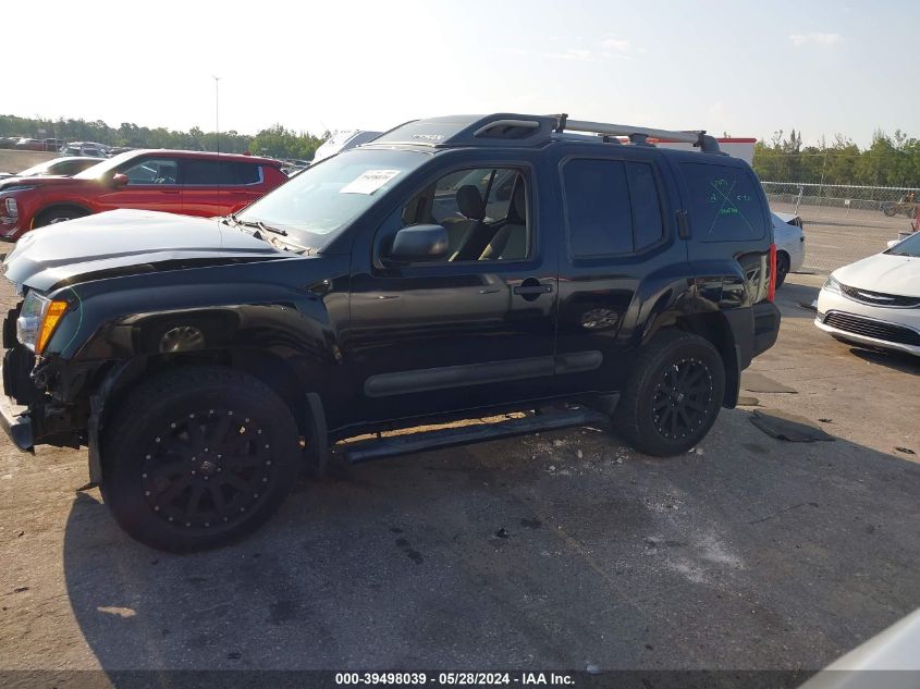 2014 Nissan Xterra Pro-4X/S/X VIN: 5N1AN0NWXEN806226 Lot: 39498039