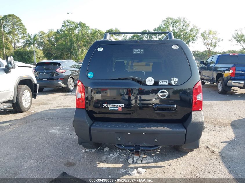 2014 Nissan Xterra Pro-4X/S/X VIN: 5N1AN0NWXEN806226 Lot: 39498039