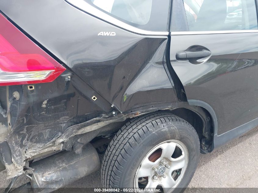 2014 Honda Cr-V Lx VIN: 5J6RM4H30EL025482 Lot: 39498042