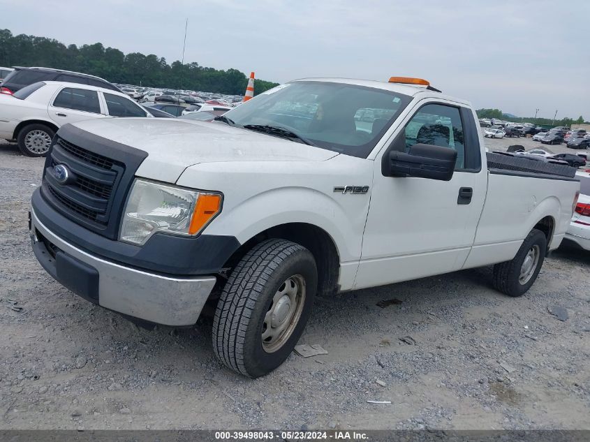 2013 Ford F-150 Xl VIN: 1FTNF1CF2DKF33164 Lot: 39498043