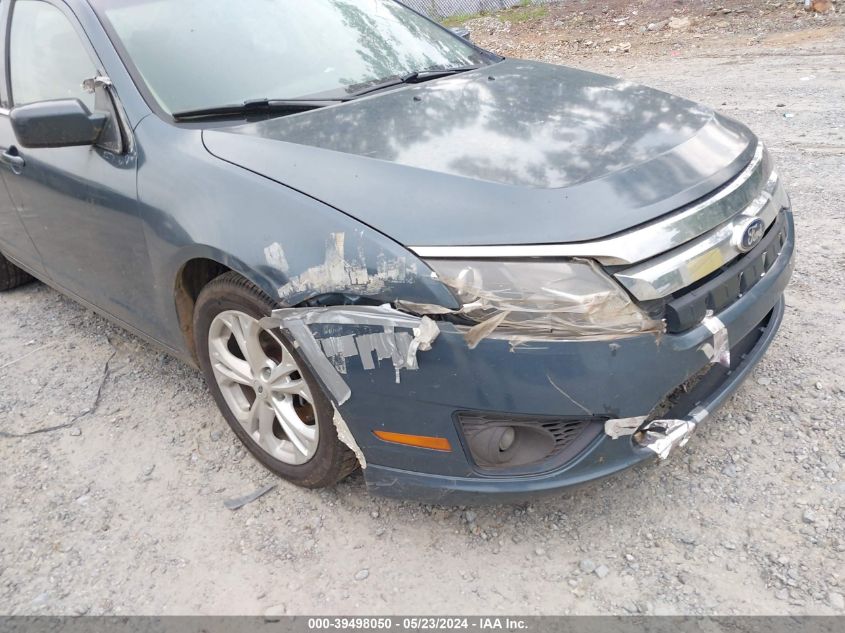 2012 Ford Fusion Se VIN: 3FAHP0HAXCR437848 Lot: 39498050